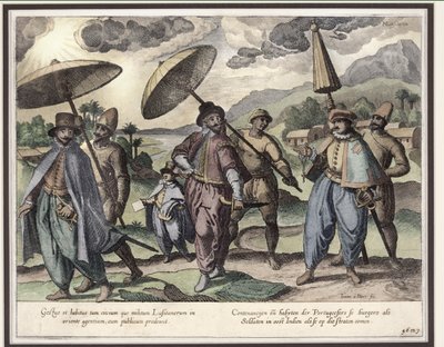 Portuguese in Goa, illustration from 